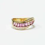 White Gold Diamond Semi-Eternity Band